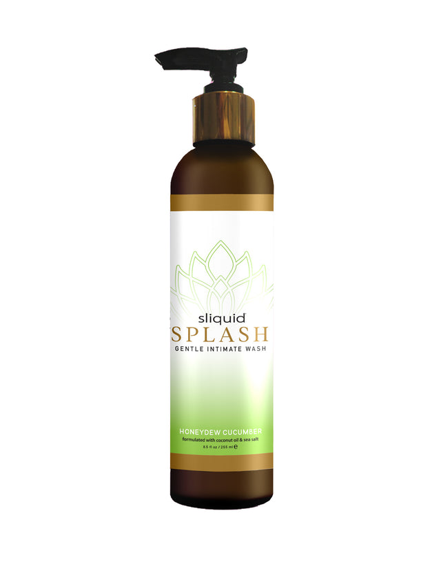 Sliquid Balance Splash Intimate Cleanser — Honeydew Cucumber, 8.5 fl oz - SLIQ028
