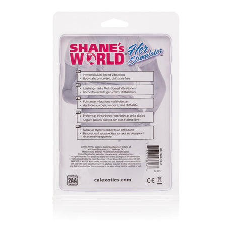 Shanes World Her Vibrating Stimulator - Pink by CalExotics
