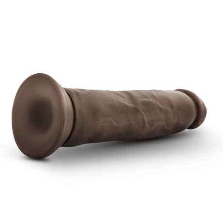 Blush Dr. Skin 9.5 Inch Dildo — Chocolate - BL-26816