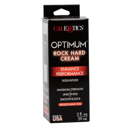 Optimum Rock Hard Cream - 2 Fl. Oz. - Boxed by CalExotics