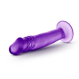 Blush Sweet n' Small 6-Inch Suction Cup Dildo, Purple - BL-14621