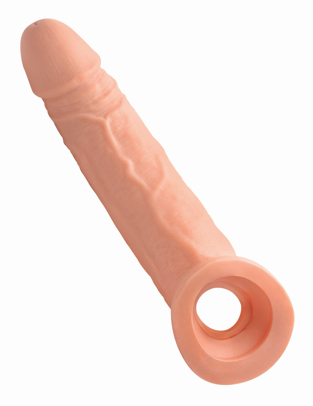 XR Brands Ultra Real 1 Inch Solid Tip Penis Extension Sleeve - SM-AF541