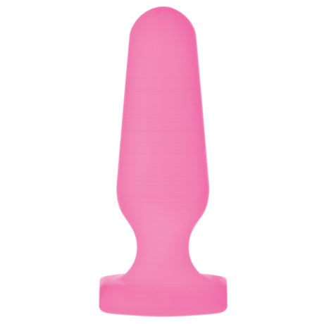 Evolved Novelties Petite Silicone Anal Plug — Pink - SL-BP-5773-2
