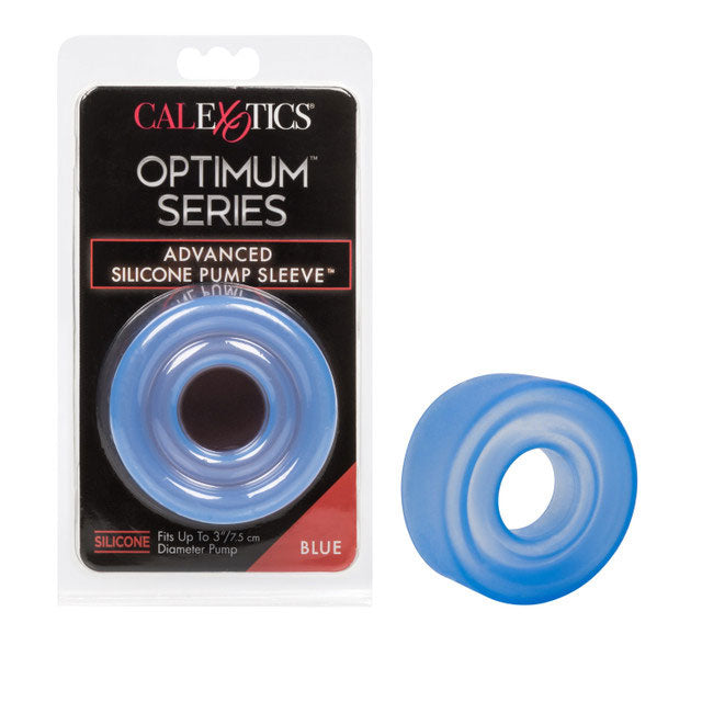 Advanced Silicone Pump Sleeve - Blue by CalExotics