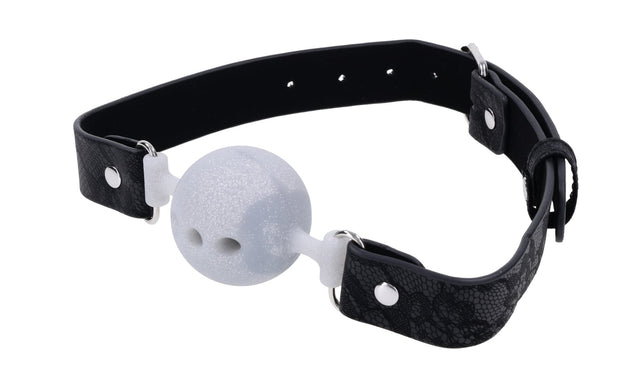 Sportsheets Lace Silicone Breathable Ball Gag - SS10112