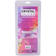 Doc Johnson Crystal Jellies Curved Realistic Dildo with Balls — 7 in Pink - DJ0288-35-CD