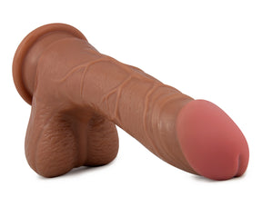 Blush X5 Grinder Dildo — 8.5 in Realistic Dildo with Suction Base - BL-71893