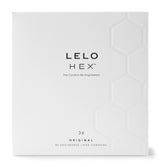 Lelo Hex Condoms Original — 36 Pack, 54mm, 0.045mm - LELO-4085