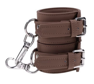Sportsheets Signature Dawn Dream Handcuffs, Brown (Cashmere-Touch) - SS68103