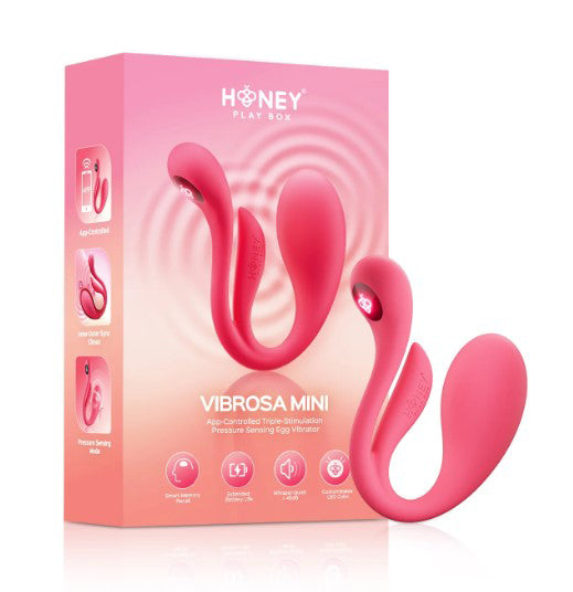 Honey Play Box Mini Vibrosa Wearable Mini Vibrator, Pink - VE-57-999PI
