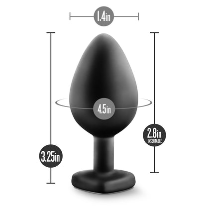 Temptasia - Bling Plug - Medium - Black by Blush