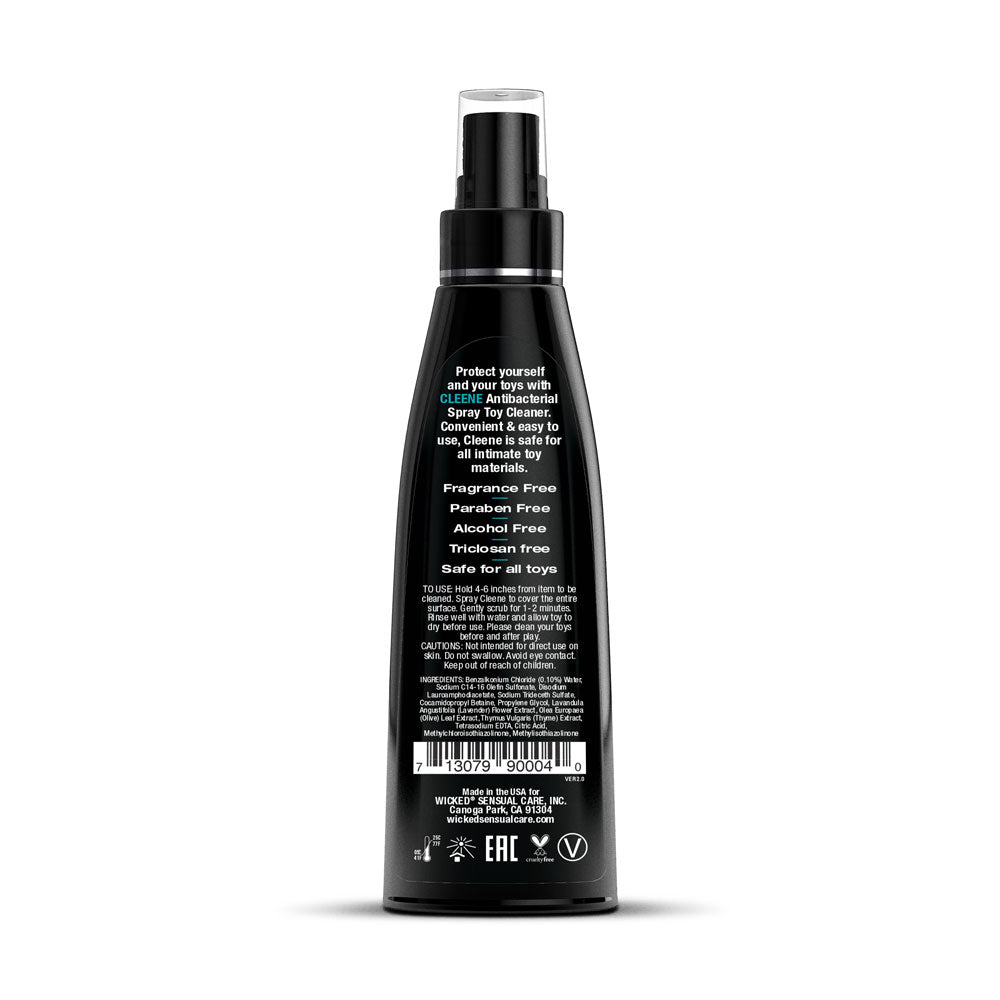 Wicked Sensual Care Cleene Antibacterial Toy Cleaner, 4 fl oz - WS-90004