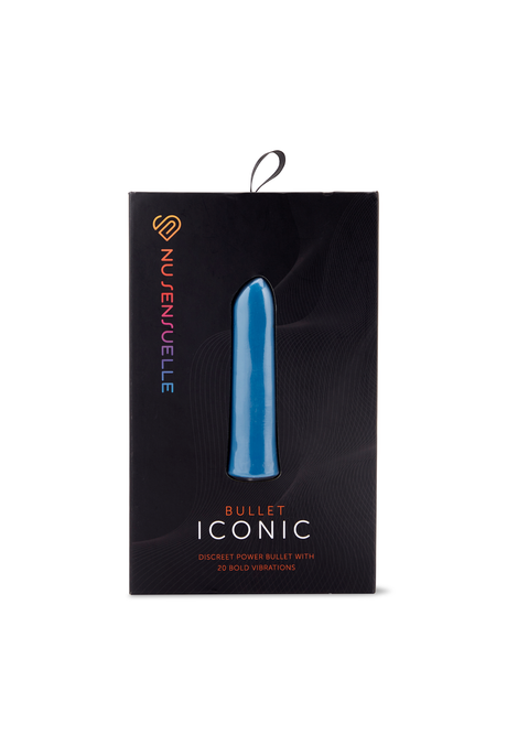 Nu Sensuelle Iconic Bullet Vibrator — Deep Turquoise - BT-W82DTQ