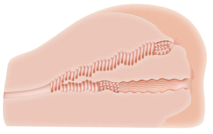 Kendra Lust Life Size Ass Stroker with Vagina by Evolved Novelties