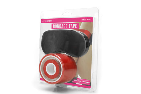 XGEN Whipsmart Bondage Tape — 100 ft, Red, 2 in - X-WS1060-RED