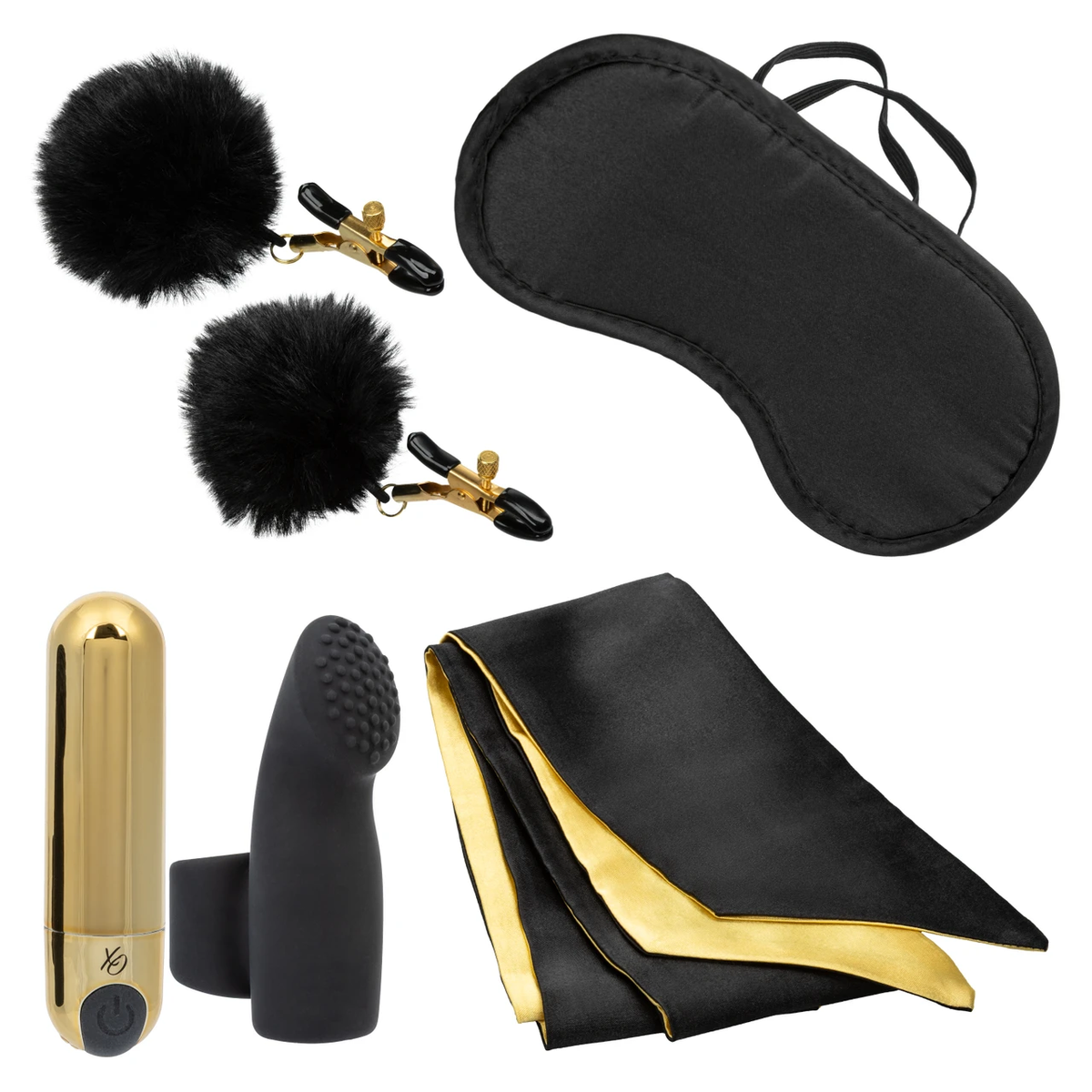 CalExotics Pleasure Kits Untamed Couples Bondage Kit, Multi - SE1986273