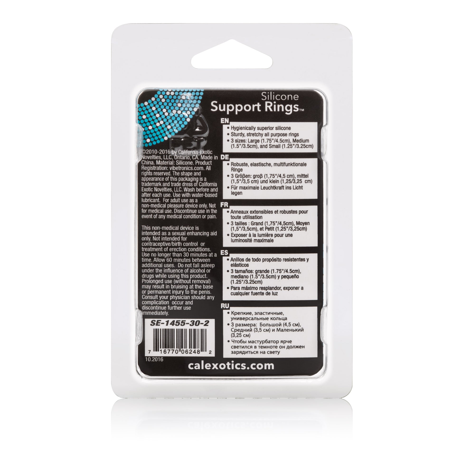 Silicone Support Rings - Ivory by CalExotics