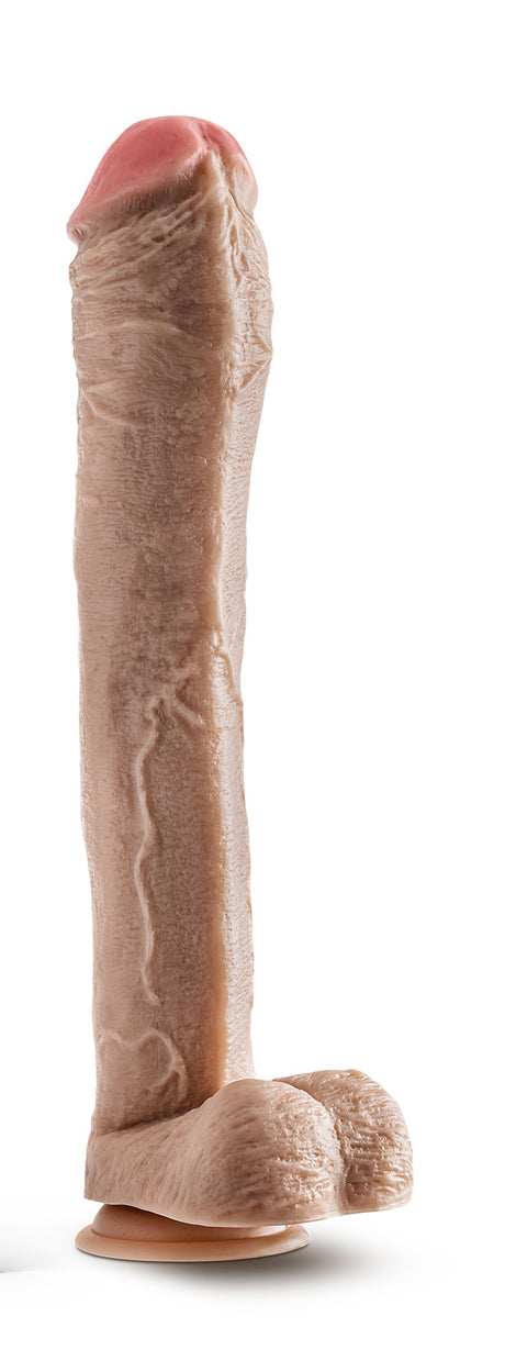 Blush Dr. Skin Mr. Ed 13 Inch Realistic Dildo — Beige - BL-15433