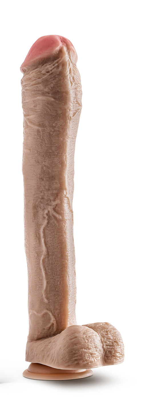 Blush Dr. Skin Mr. Ed 13 Inch Realistic Dildo — Beige - BL-15433