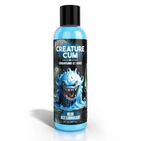 XR Brands Creature Cum Blue Water-Based Lubricant — 8 oz - CC-AH799-8OZ