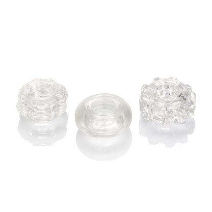 Reversible Ring Set - Clear by CalExotics