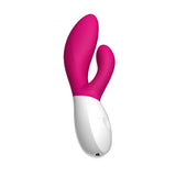 LELO Ina Wave 2 Rabbit Vibrator — Cerise - LELO-8472