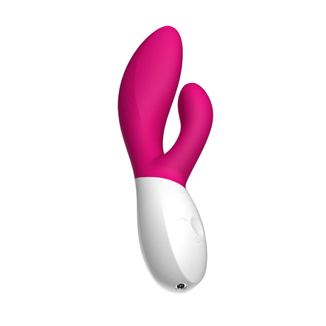 LELO Ina Wave 2 Rabbit Vibrator — Cerise - LELO-8472