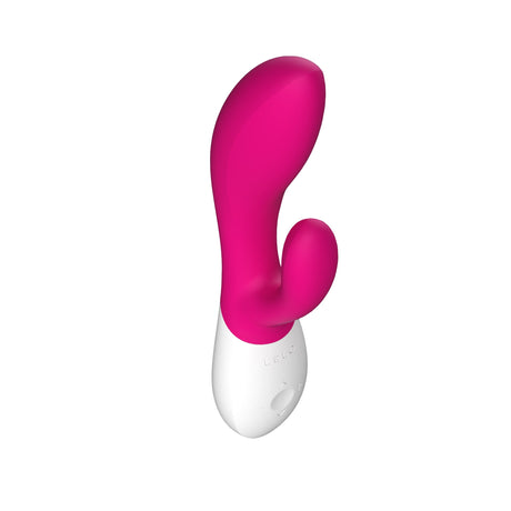 LELO Ina Wave 2 Rabbit Vibrator — Cerise - LELO-8472
