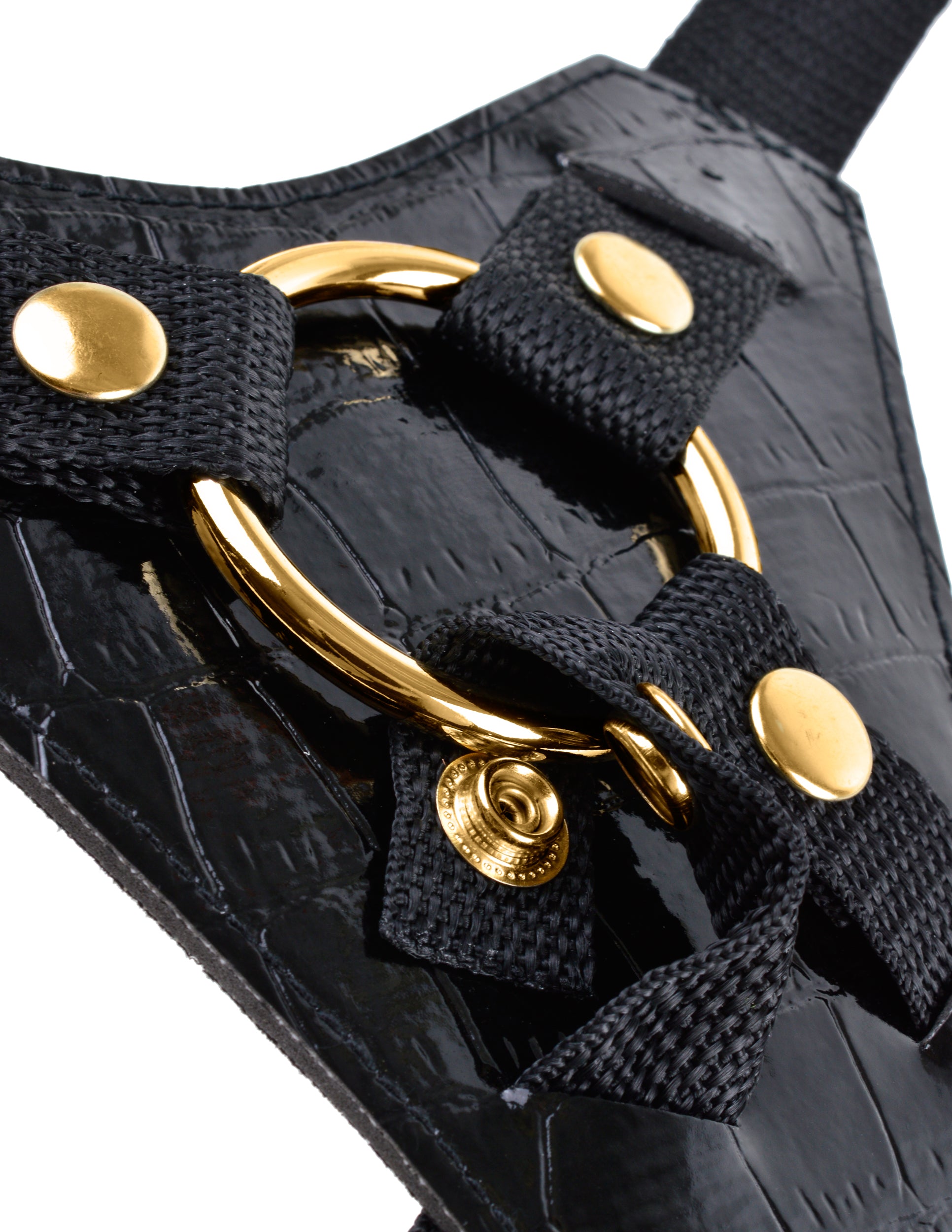 Fetish Fantasy Gold Designer Strap-on - Black by Pipedream