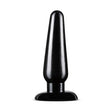 Blush Anal Adventures Basic Anal Plug — Large, Black - BL-18915