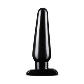 Blush Anal Adventures Basic Anal Plug — Large, Black - BL-18915