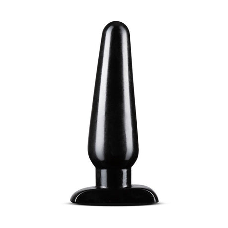 Blush Anal Adventures Basic Anal Plug — Large, Black - BL-18915