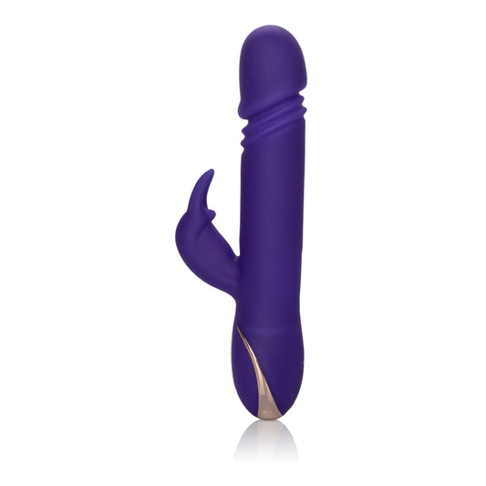 CalExotics Jack Rabbit Thrusting Silicone Vibrator - SE0609103