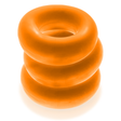OXBALLS Fat Willy 3-Pack Jumbo Cock Rings — Orange - OX-3065-ORG