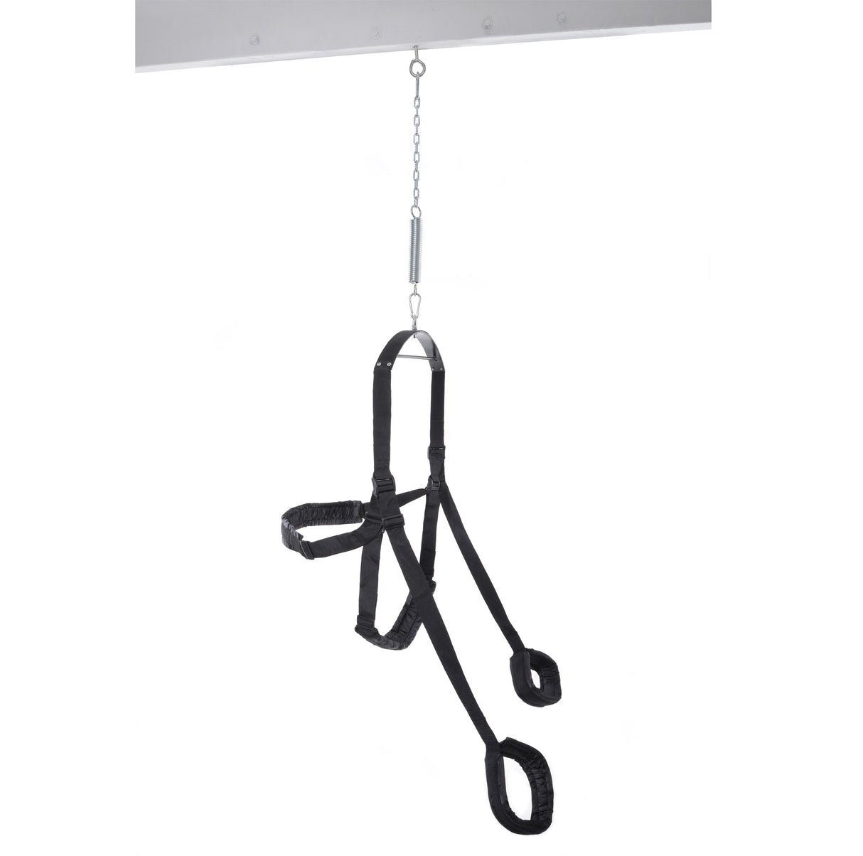 Pipedream Fantasy Swing Love Swing – Black with Hardware and Padded Supports - PD2128-23