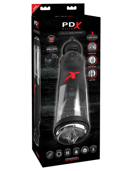 Pipedream Mega-Bator Hands-Free USB Rechargeable Stroker - PDRD517