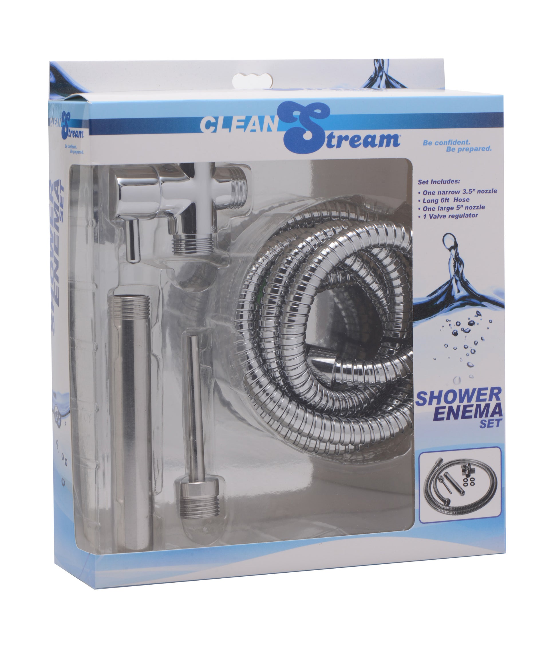 Metal Deluxe Shower System by XR Brands