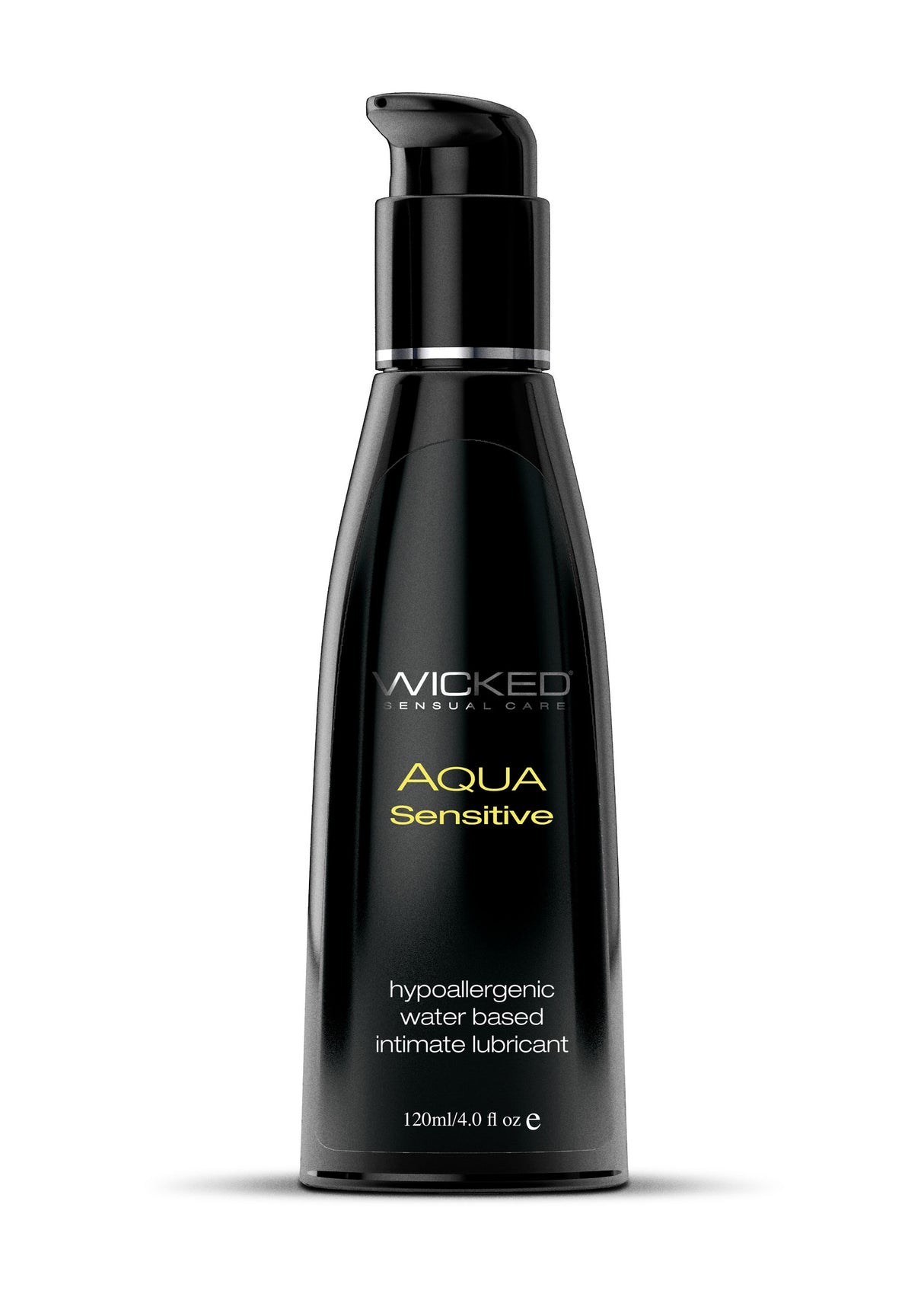 Wicked Sensual Care Aqua Sensitive Water-Based Lubricant, 4 fl oz - WS-90204