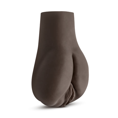 Blush Doggy Style Deanna Vibrating Realistic Masturbator, Chocolate — 7.5" - BL-09046