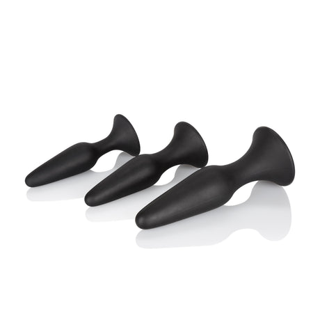 CalExotics Silicone Anal Trainer Kit — 3-Piece Set - SE0410103