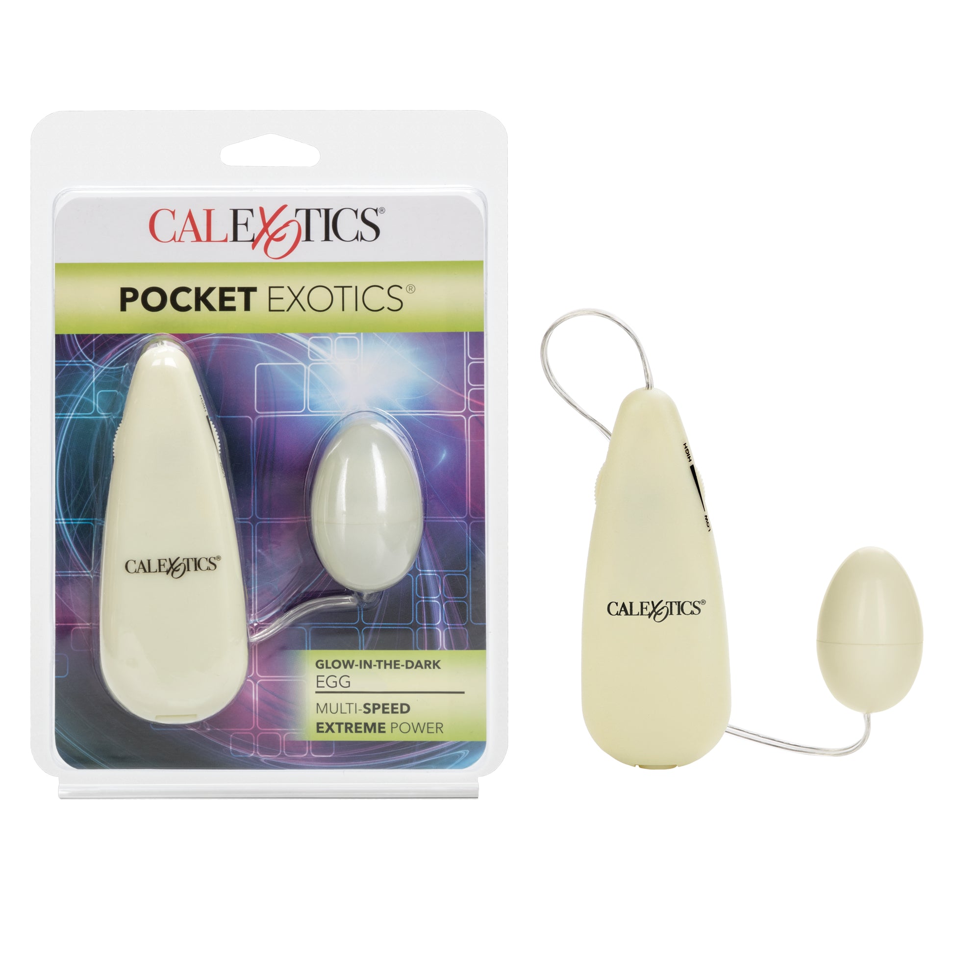 Pocket Exotics Glow-in-the-Dark Egg by CalExotics