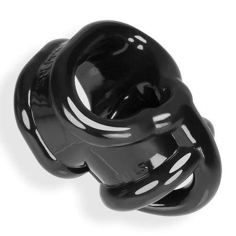 Oxballs BallSling Cock Sling with Splitter — Black - OX-3027-BLK