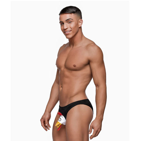 Male Power Choke the Chicken Bikini — One Size (Black) - MP-PAK725BKOS