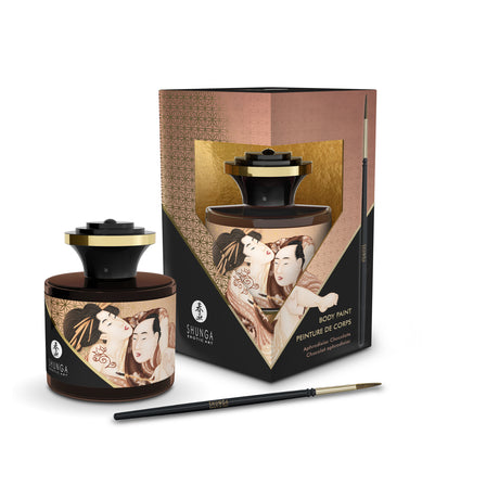 Shunga Edible Aphrodisiac Body Paint — Chocolate - SHU7109