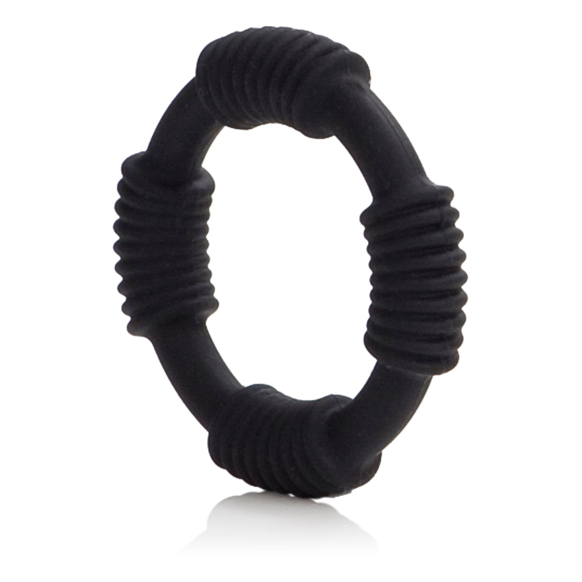 Hercules Silicone Ring - Black by CalExotics