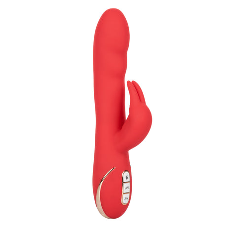 CalExotics Jack Rabbit Heated Ultra-Soft Silicone Rabbit Vibrator - SE0609503