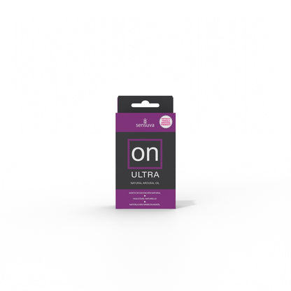 On Natural Arousal Oil - Ultra - Medium Box - 0.17 Fl. Oz. by Sensuva