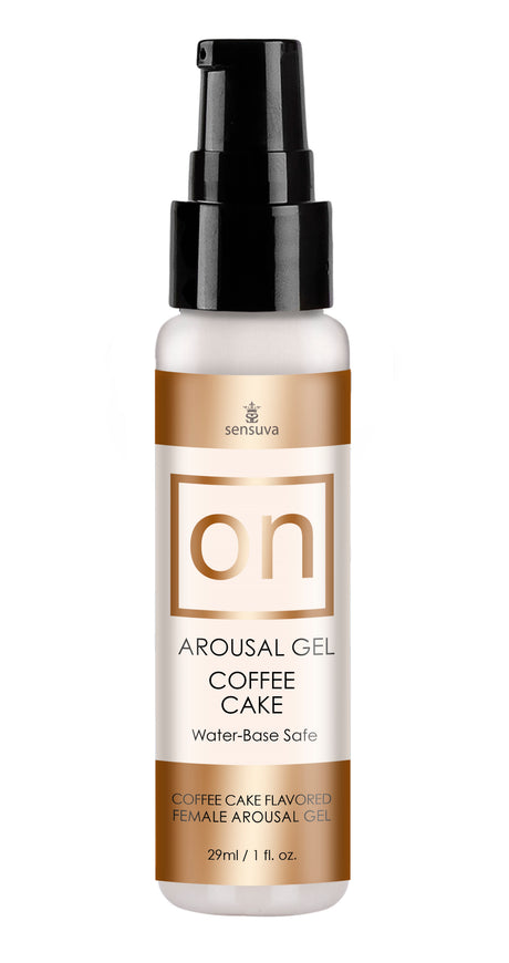 "On Arousal Gel Coffee Cake 1 Fl. Oz. Bottle SEN-VL196"