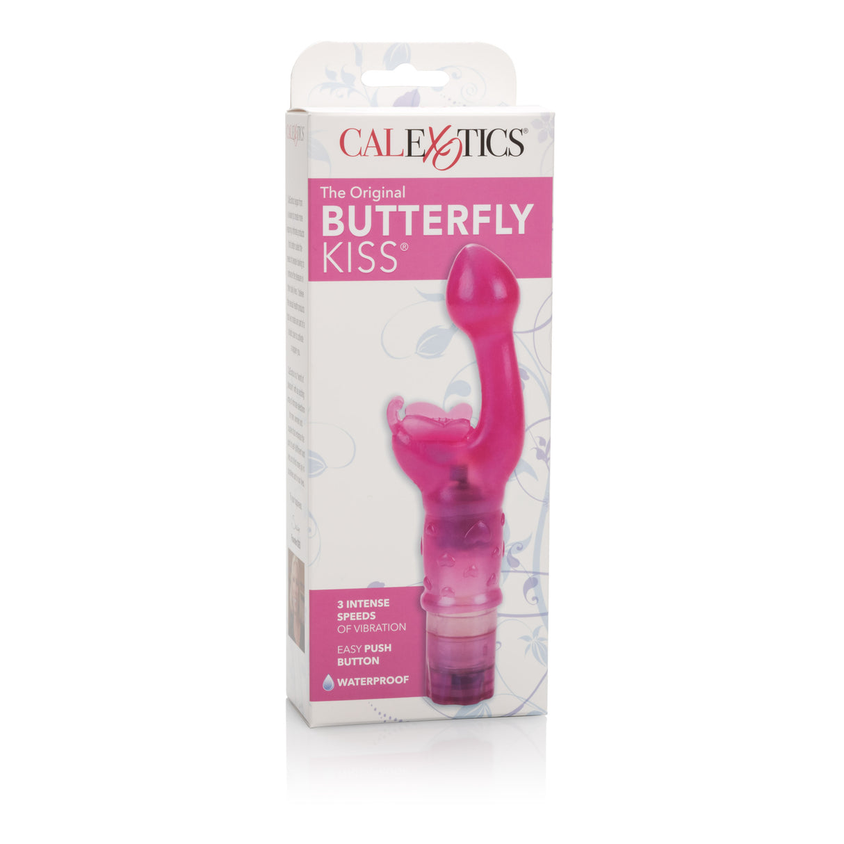 CalExotics The Original Butterfly Kiss Clitoral & G-Spot Stimulator, Pink - SE0782043