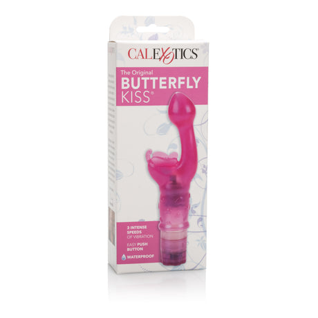 CalExotics The Original Butterfly Kiss Clitoral & G-Spot Stimulator, Pink - SE0782043